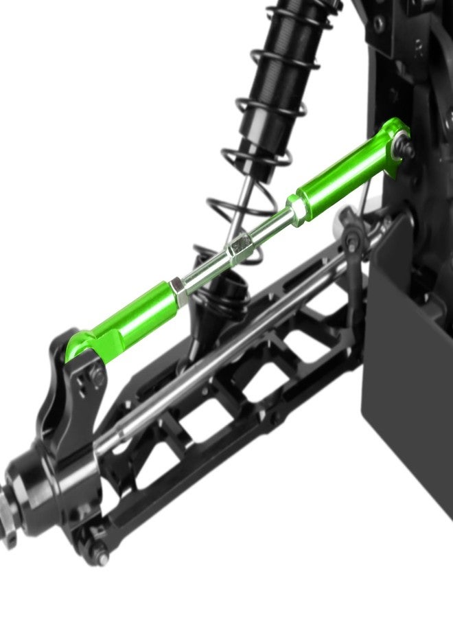 AllinRC Aluminum Rear Suspension Links Kit Steering Linkage Turnbuckles and Camber Links for Arrma 1/8 Kraton/Notorious 6S BLX Upgrades Parts (Green) - Image 3